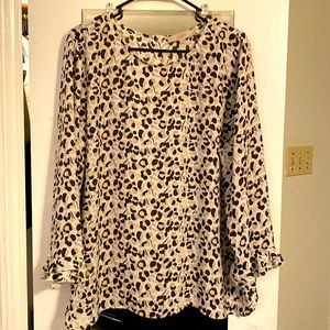 Loft Light Pink Blouse